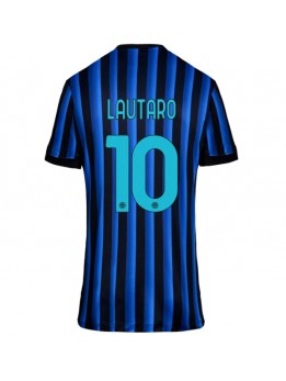 Inter Milan Lautaro Martinez #10 Replika Hemmakläder Dam 2025-26 Kortärmad